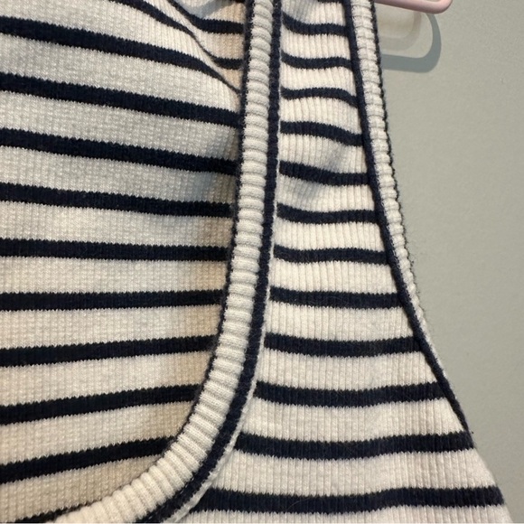 Maeve for Anthropologie square striped Tank Top - Picture 6 of 7